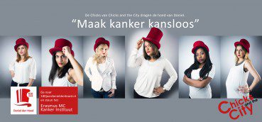 #chicksAndTheCity #chicks dragen hoed van Daniel #DanielDenHoed