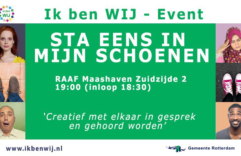 24 MAART: IK BEN WIJ-EVENT